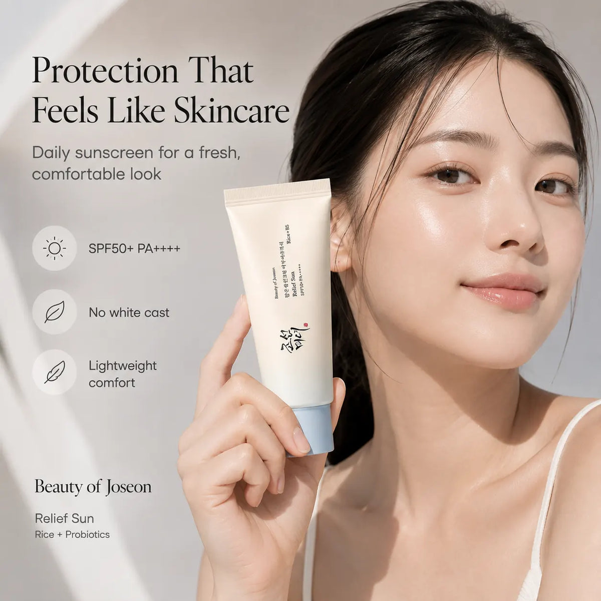 Beauty of Joseon comfort Sun Aqua Fresh Rice+B5 (SPF50+ PA++++) 50ml