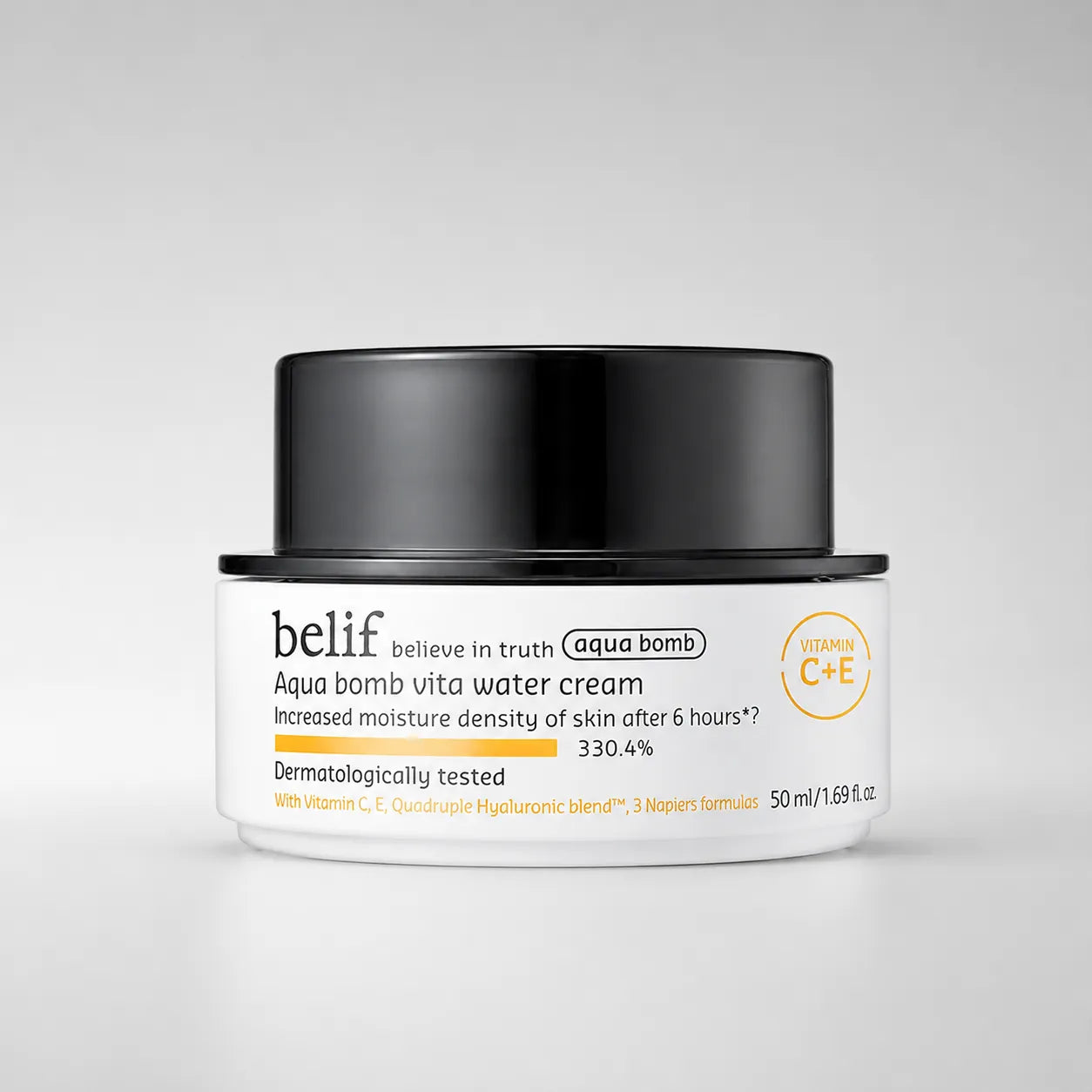 belif Aqua Bomb Vita Water Cream 50ml jar front view