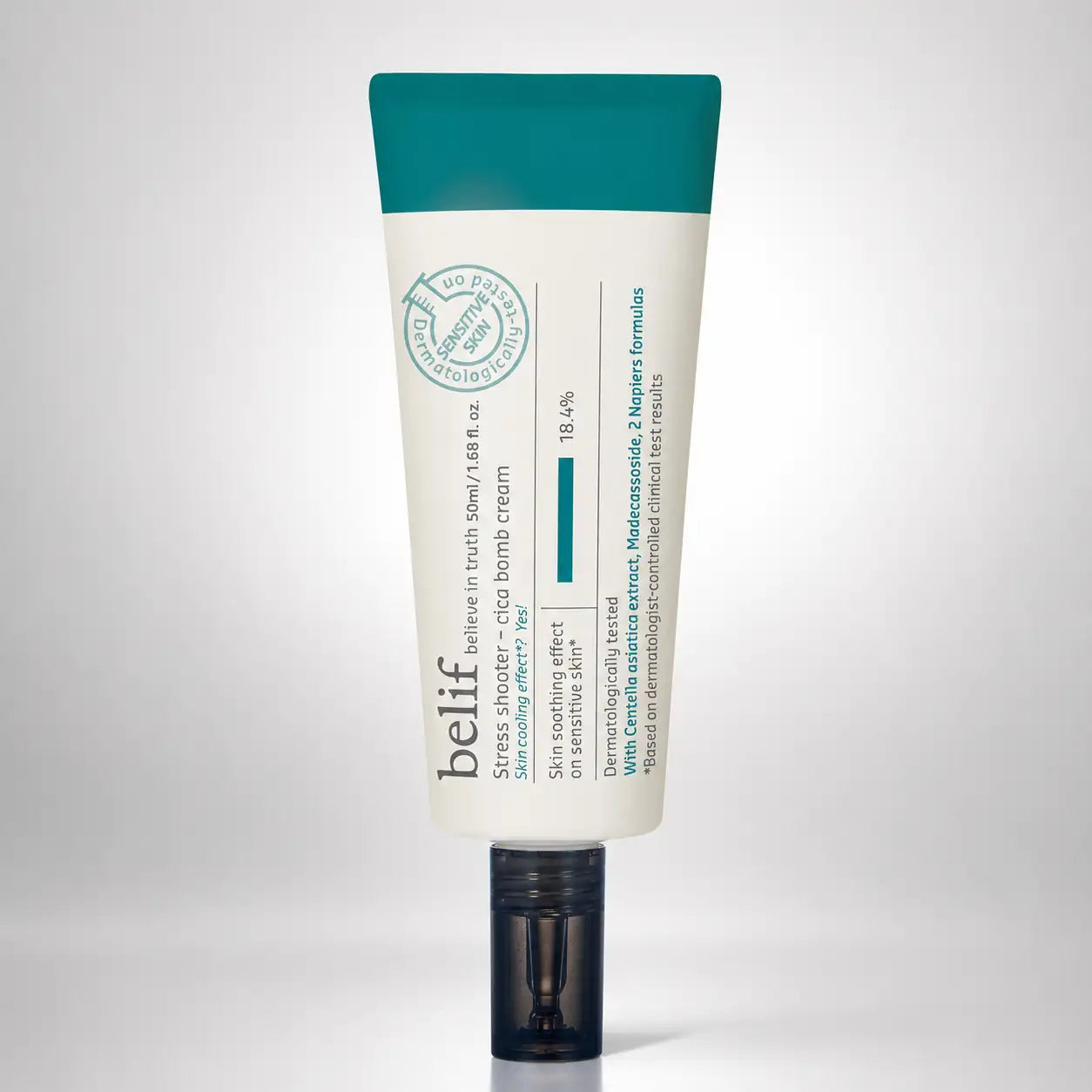 belif Stress Shooter Cica Bomb Cream 50ml jar front view