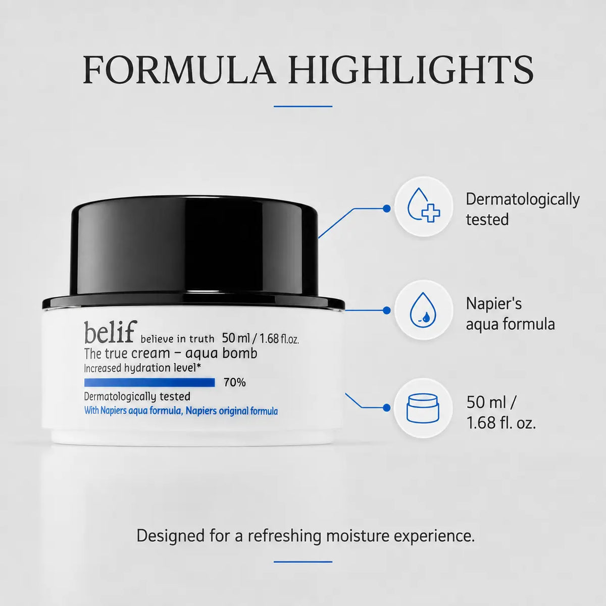belif The True Cream Aqua Bomb 50ml
