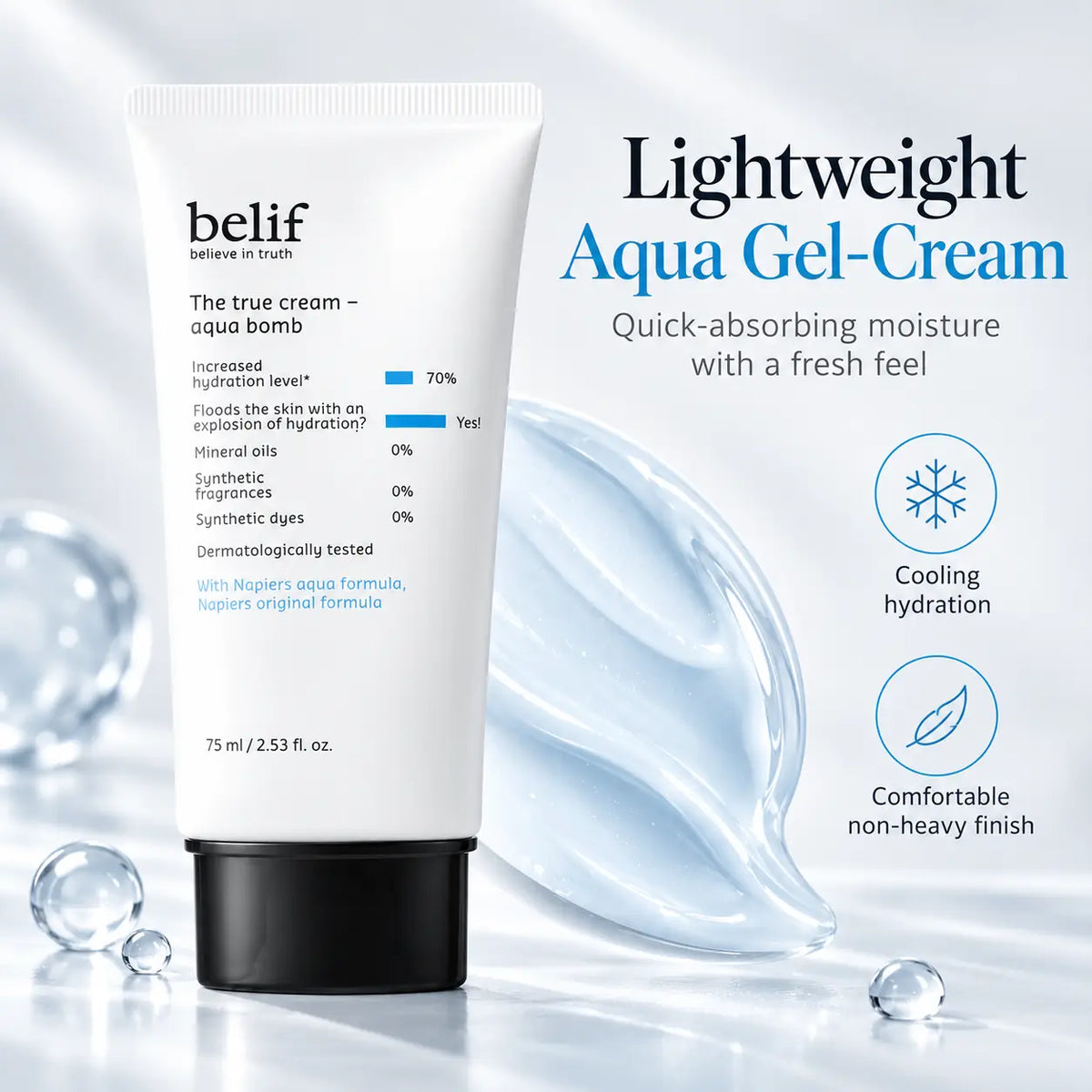 belif The True Cream Aqua Bomb 75ml