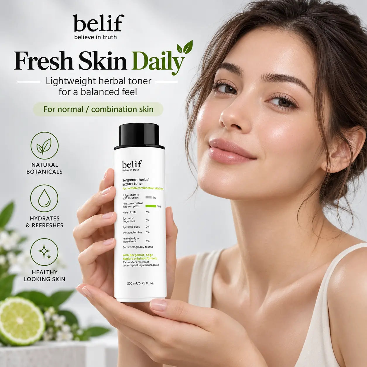 belif Bergamot Herbal Extract Toner 200ml