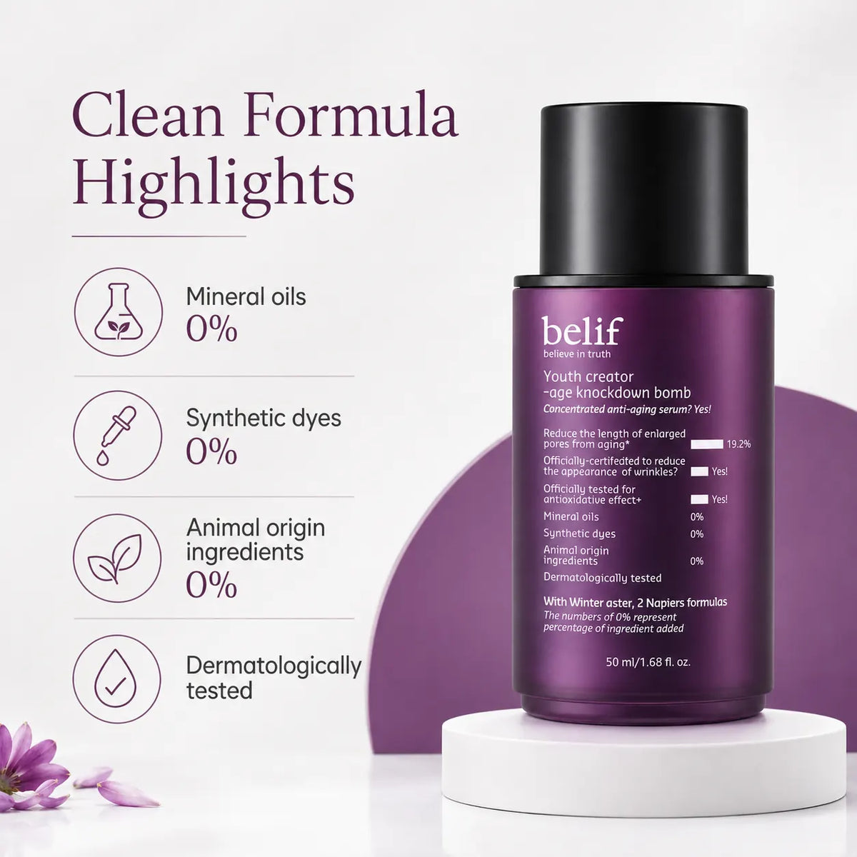 belif Youth Creator Age Knockdown Bomb 50ml