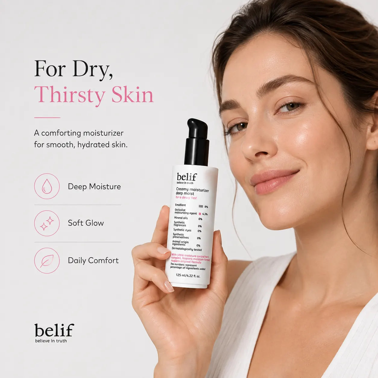 belif Creamy Moisturizer Deep Moist 125ml
