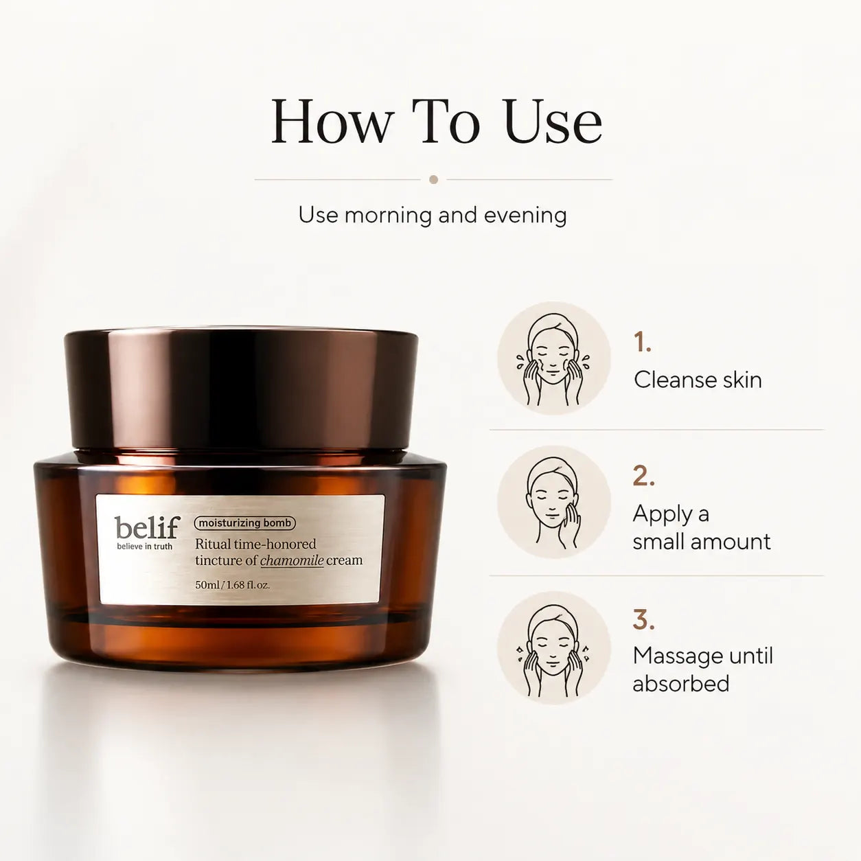 belif Ritual Time Honored Tincture of Chamomile Cream 50ml