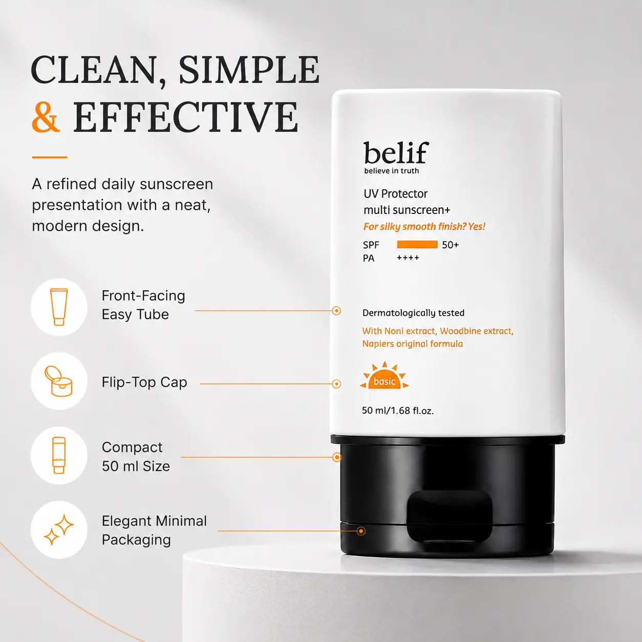 belif UV Protector Multi Sunscreen+ 50ml
