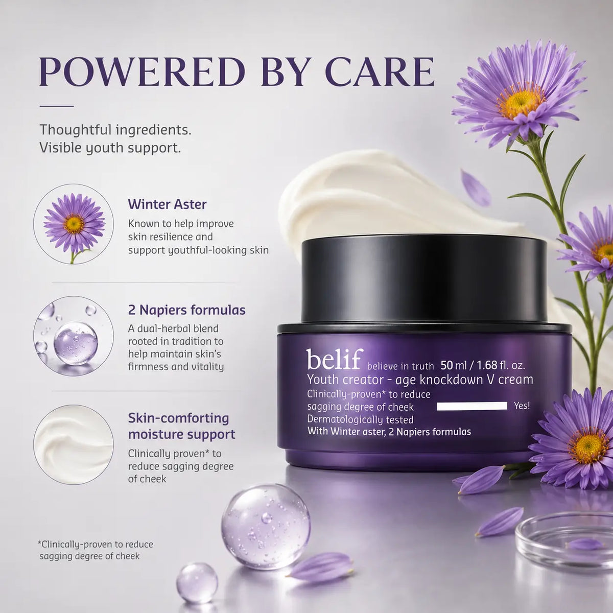 belif Youth Creator Age Knockdown V Cream 50ml