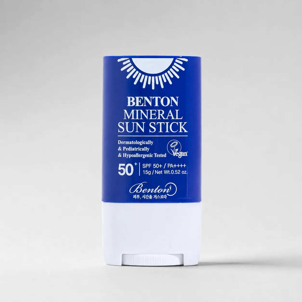 Benton Mineral Sun Stick SPF50+ PA++++ 15g twist-up packaging