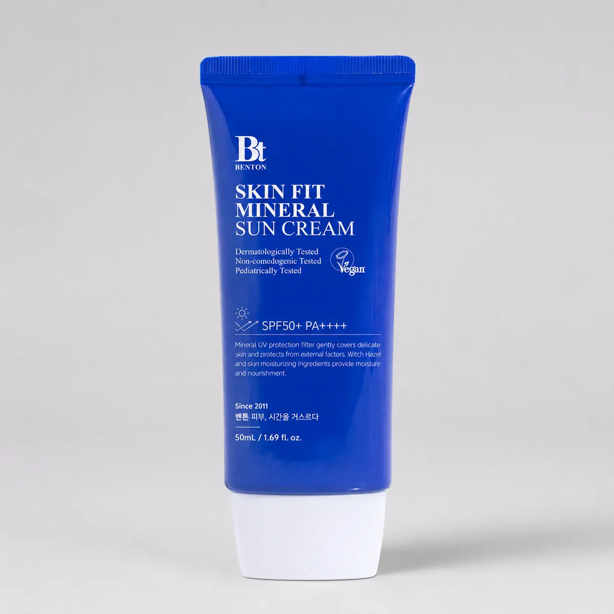 Benton Skin Fit Mineral Sun Cream SPF50+ PA++++ 50ml tube front