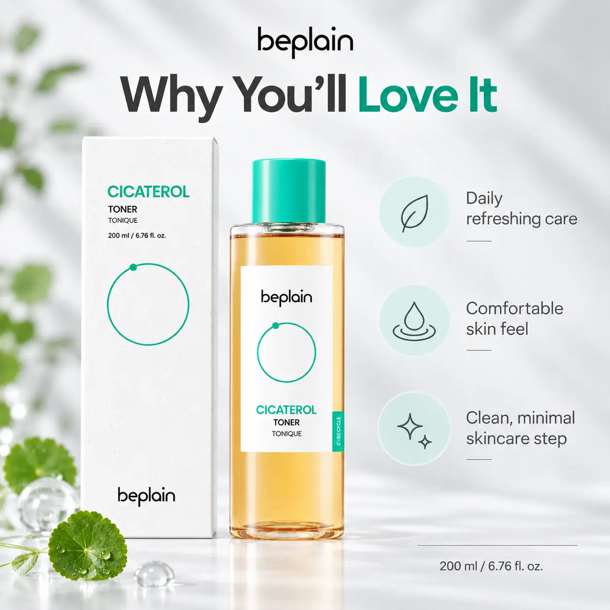 beplain Cicaterol Toner 200ml