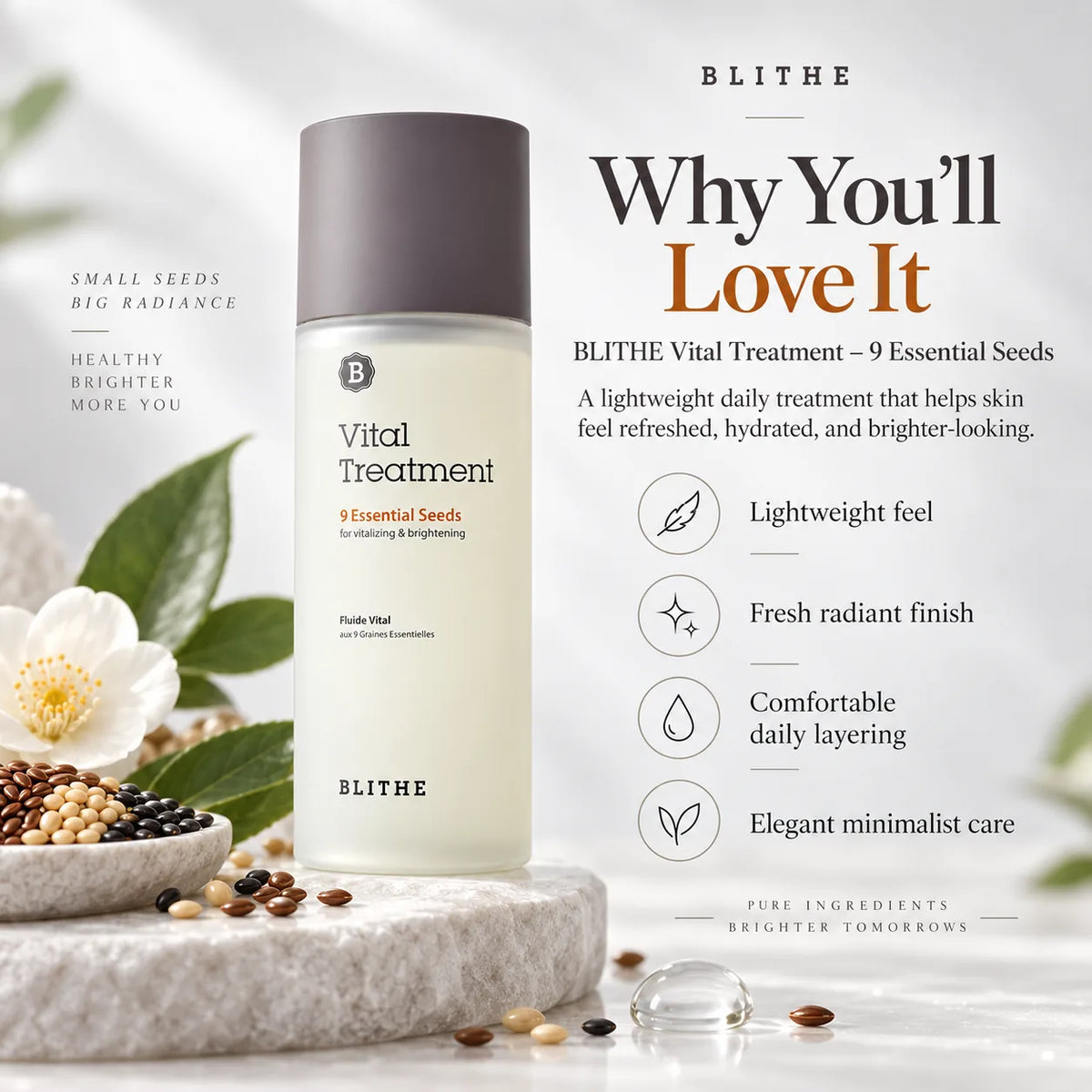 BLITHE Vital care 9 Essential Seeds 150ml