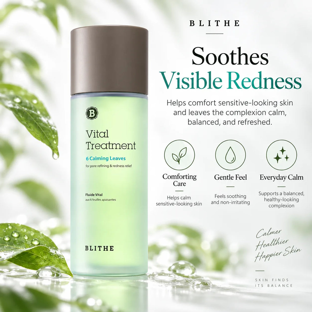 BLITHE Vital care 6 Calming Leaves 150ml