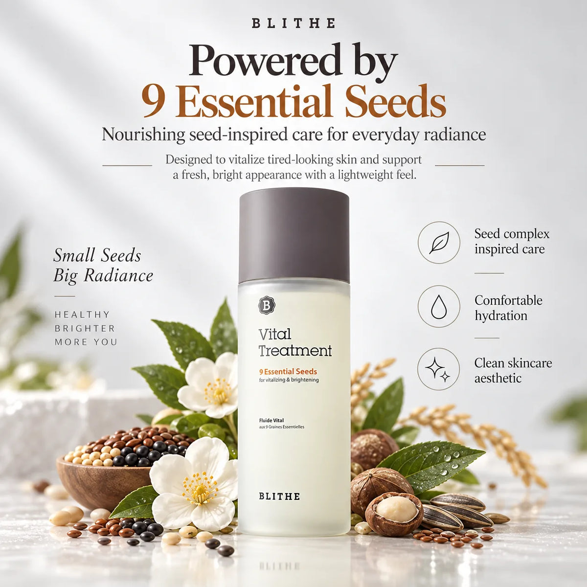 BLITHE Vital care 9 Essential Seeds 150ml