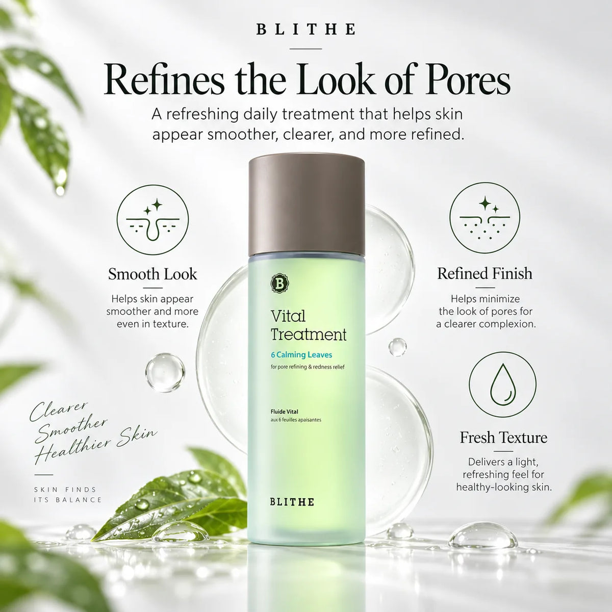 BLITHE Vital care 6 Calming Leaves 150ml