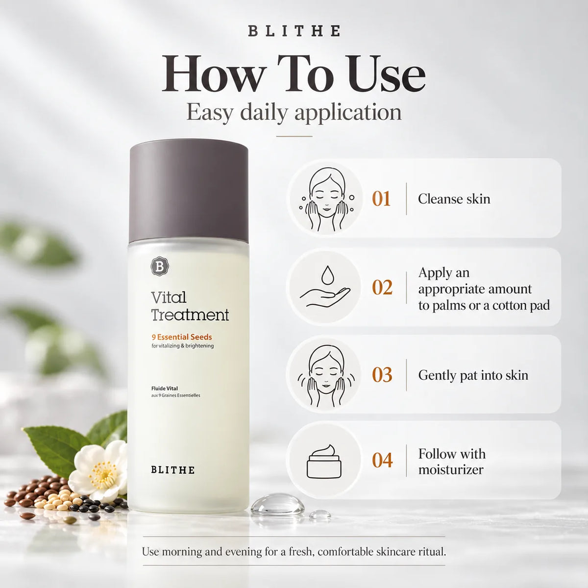 BLITHE Vital care 9 Essential Seeds 150ml