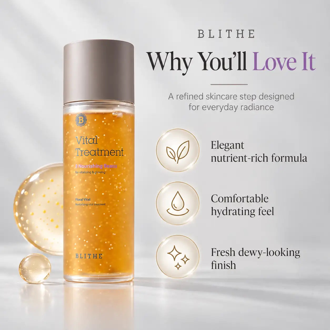 BLITHE Vital care 8 Nourishing Beans 150ml
