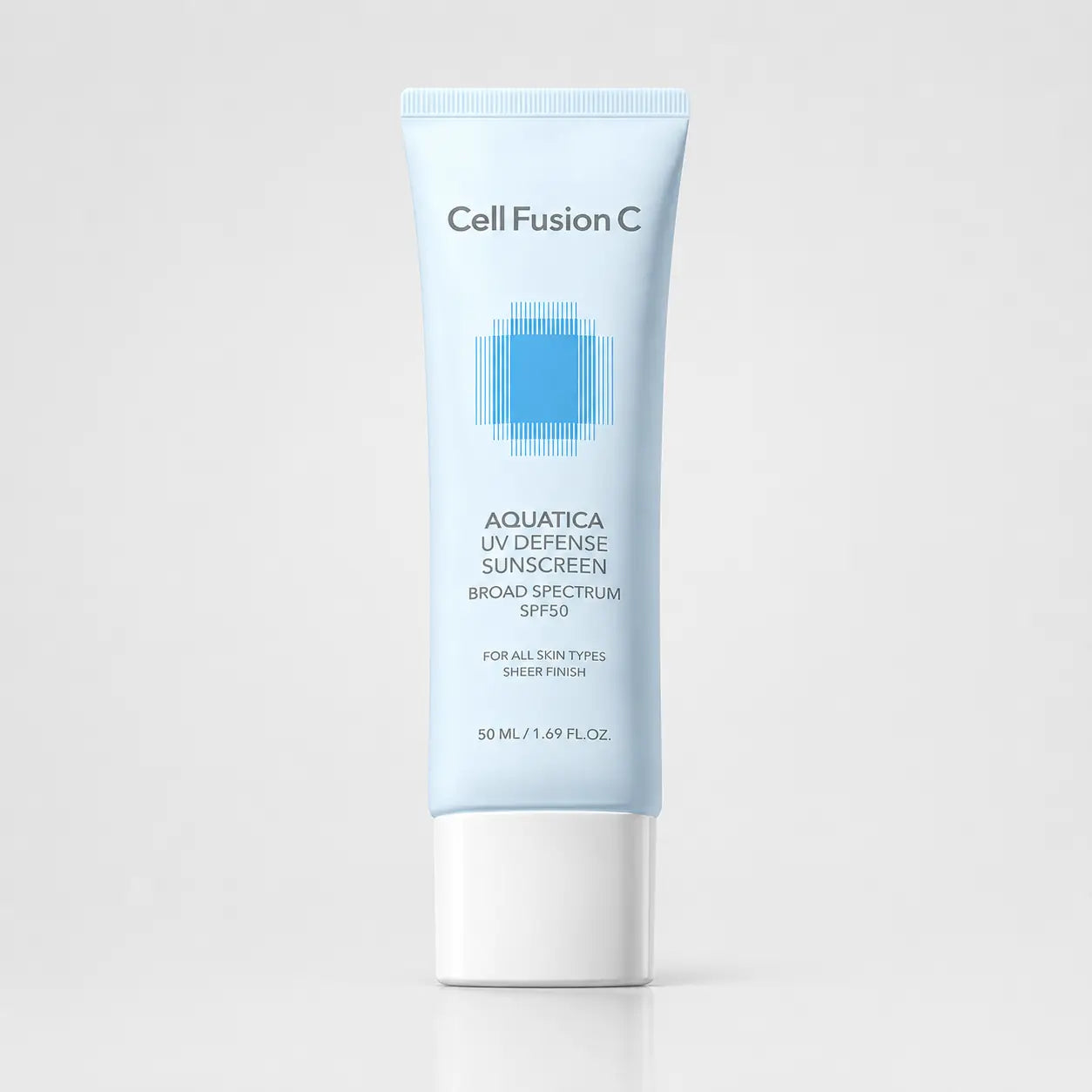 Cell Fusion C Aquatica UV Defense Sunscreen twin pack of two 50ml bottles