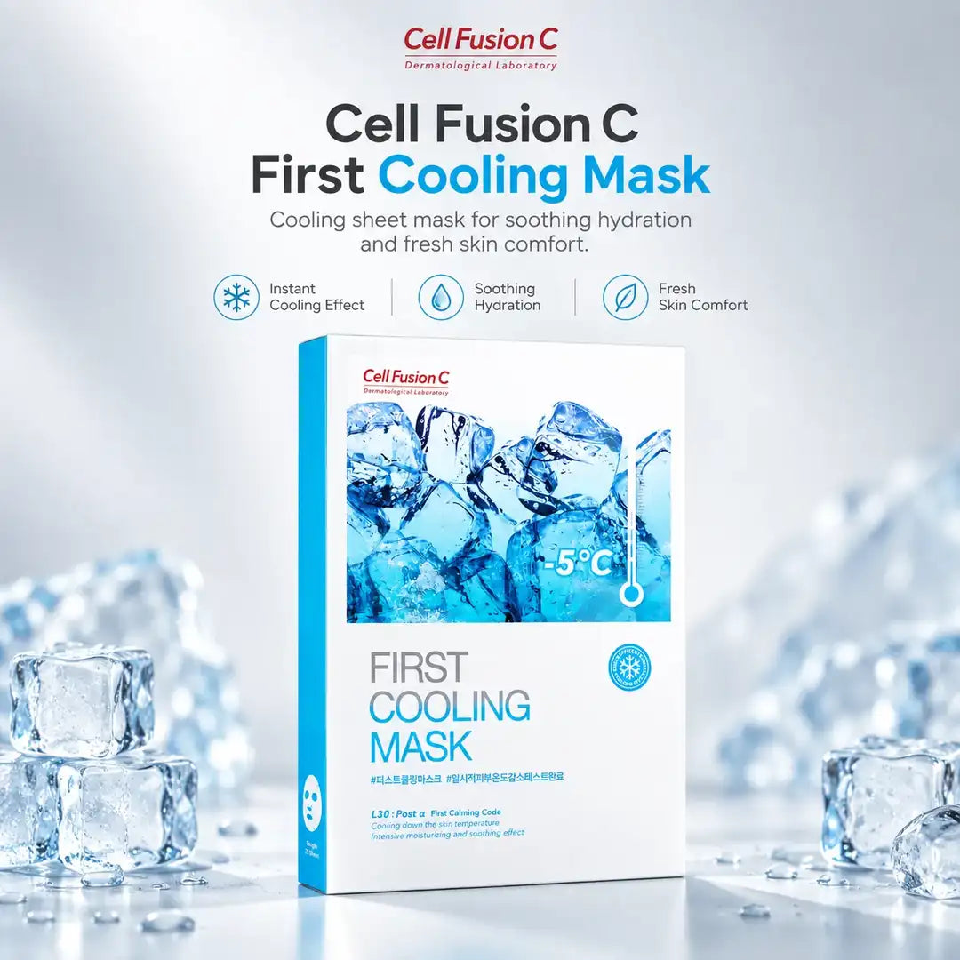 Cell Fusion C Post Alpha First Cooling Mask 5 Sheets