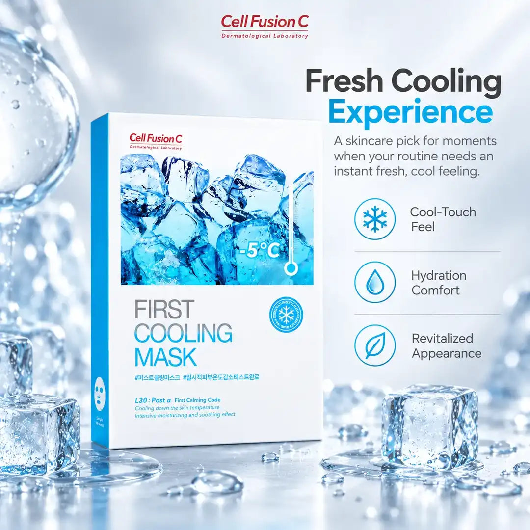 Cell Fusion C Post Alpha First Cooling Mask 5 Sheets
