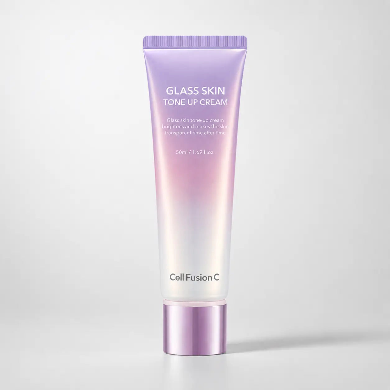 Cell Fusion C Glass Skin Tone Up Cream Base 50ml tube front label