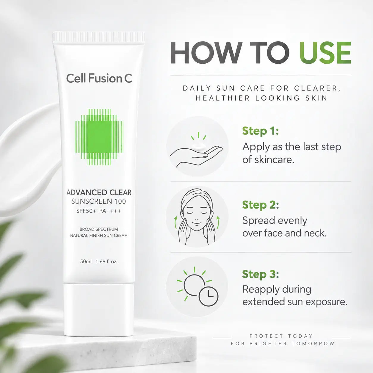 Cell Fusion C Advanced Clear Sunscreen 100 SPF50+ PA++++ 50ml