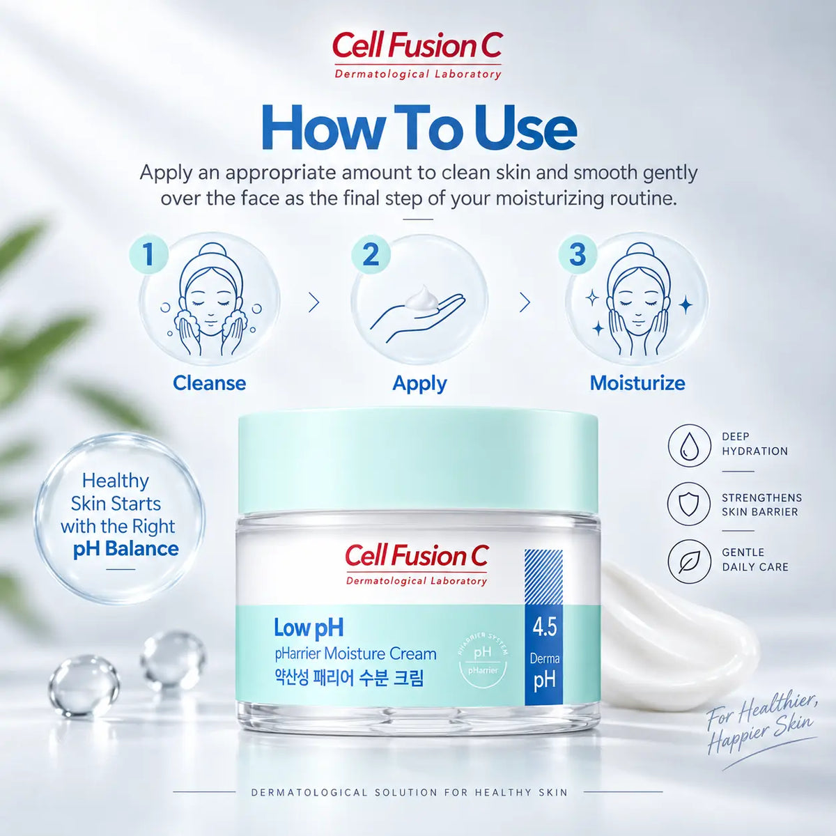 Cell Fusion C Low pH Pharrier Moisture Cream 80ml