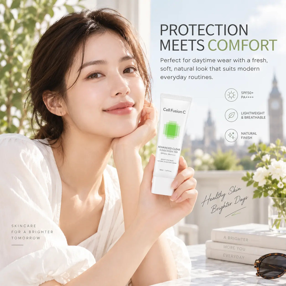 Cell Fusion C Advanced Clear Sunscreen 100 SPF50+ PA++++ 50ml