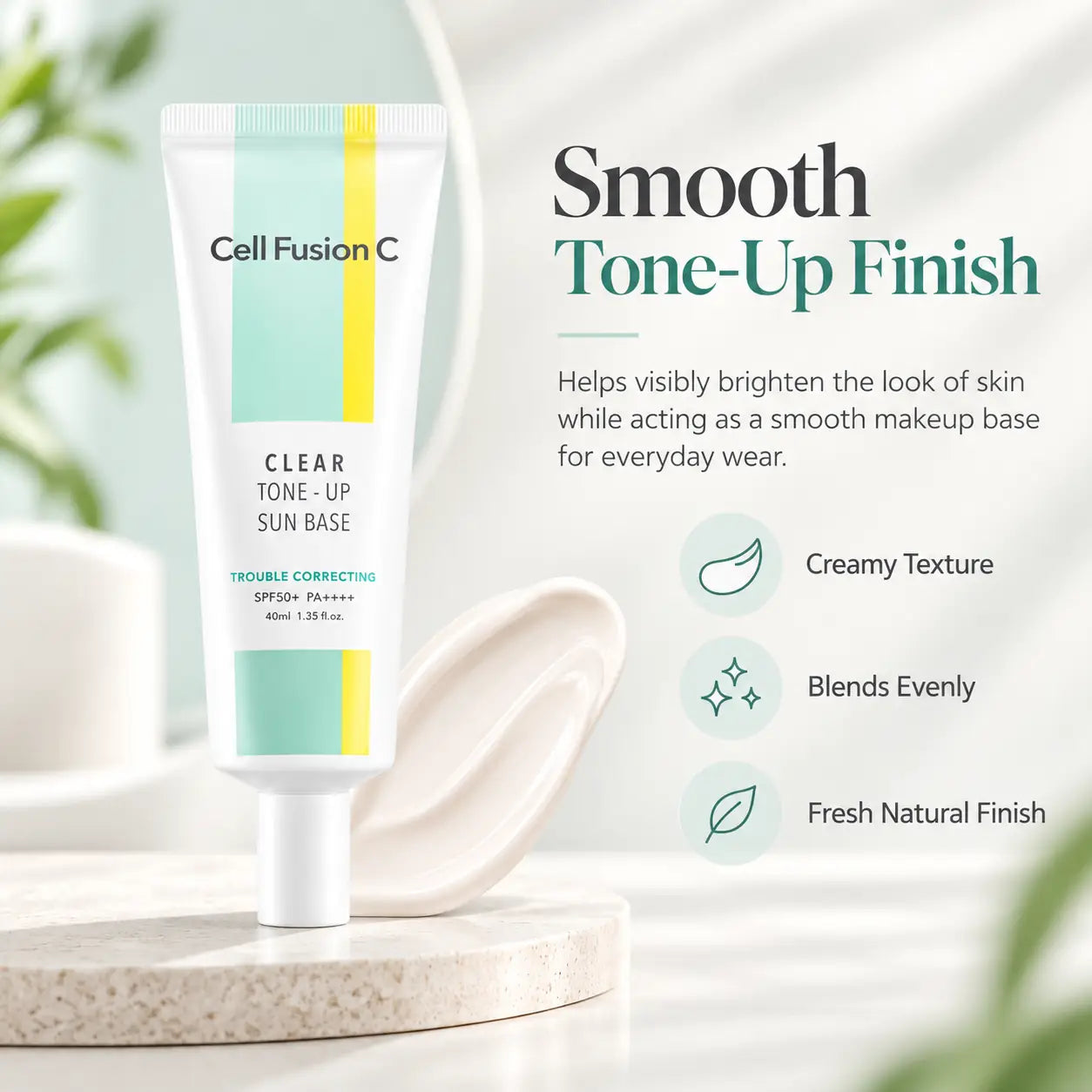 Cell Fusion C Clear Tone Up Sun Base SPF50+ PA++++ 40ml