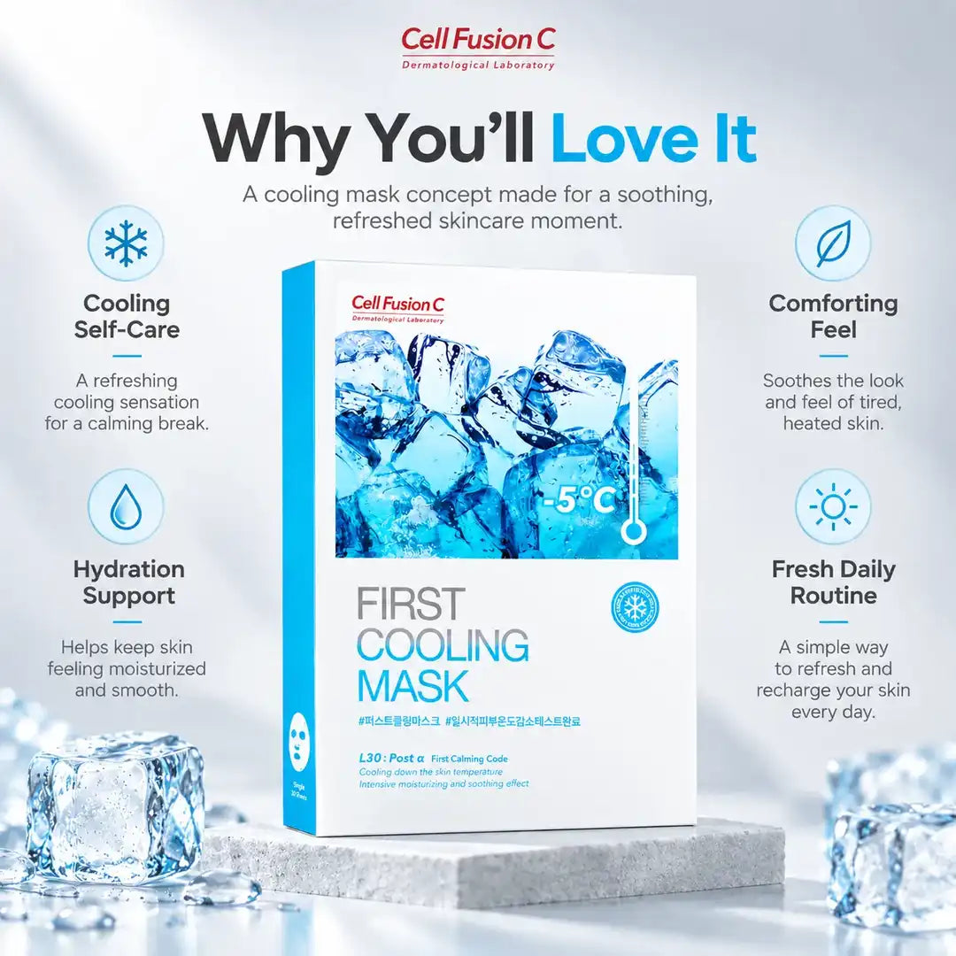 Cell Fusion C Post Alpha First Cooling Mask 5 Sheets