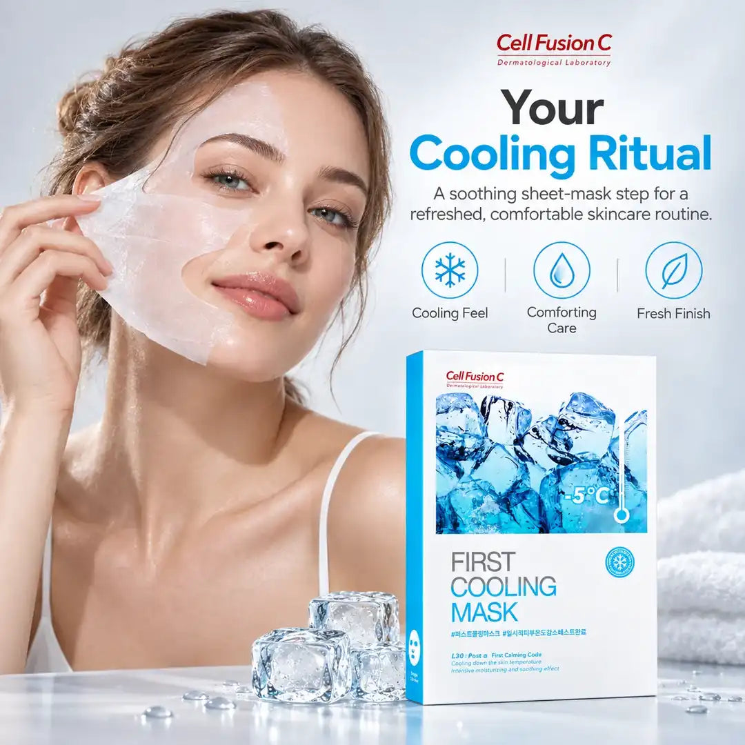 Cell Fusion C Post Alpha First Cooling Mask 5 Sheets