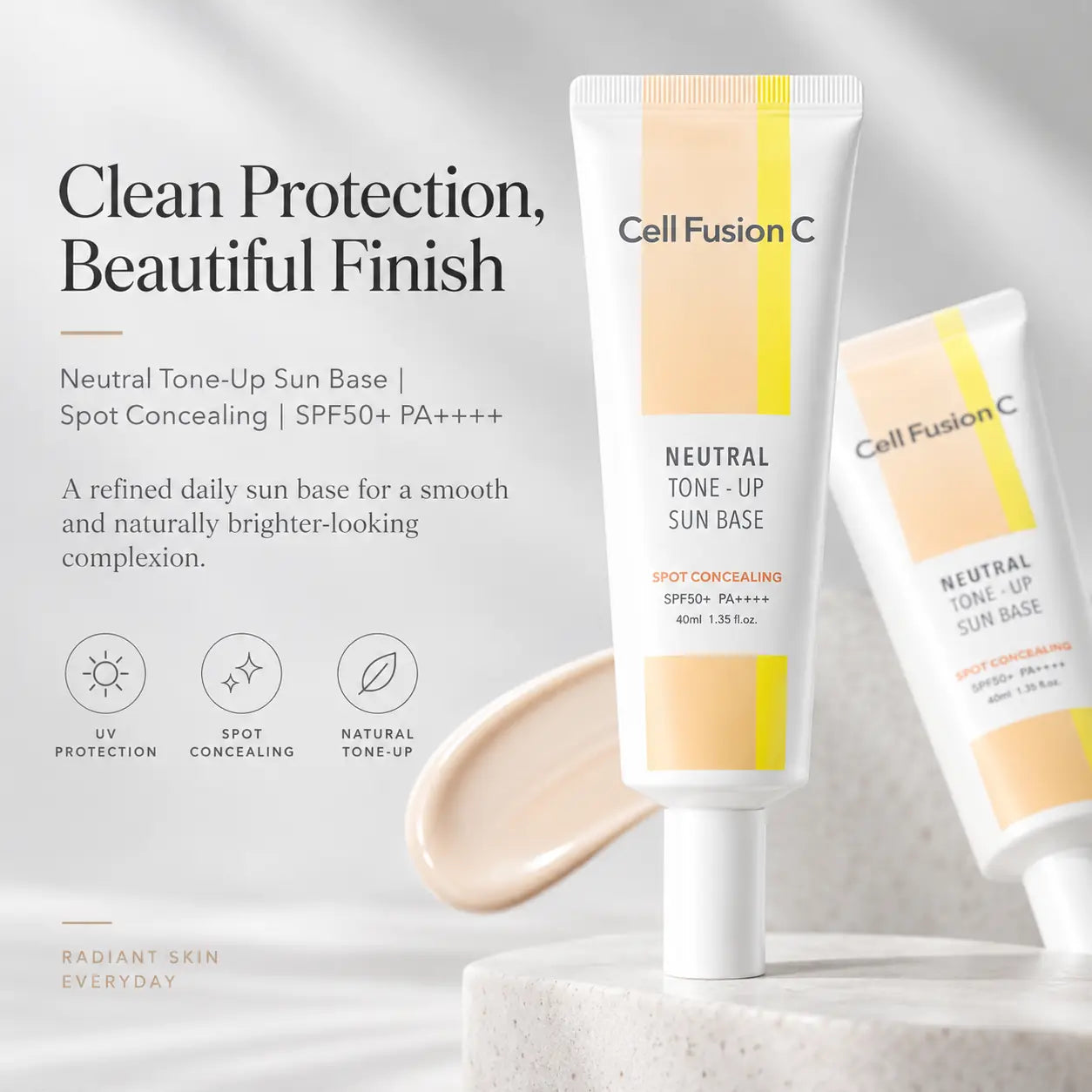 Cell Fusion C Neutral Tone Up Sun Base SPF50+ PA++++ 40ml
