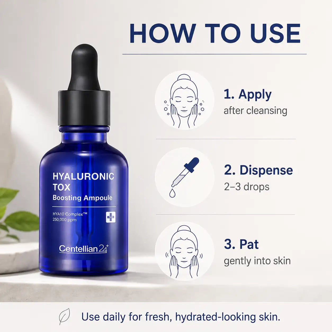 Centellian24 Hyaluronic Tox Boosting Ampoule 30ml