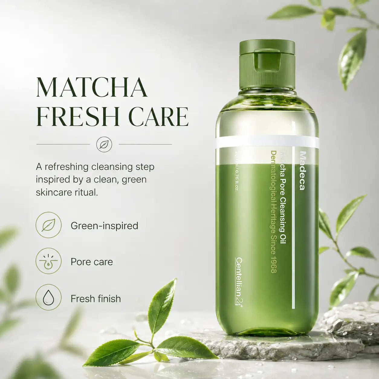 Centellian24 Madeca Matcha Pore Cleansing Oil 200ml