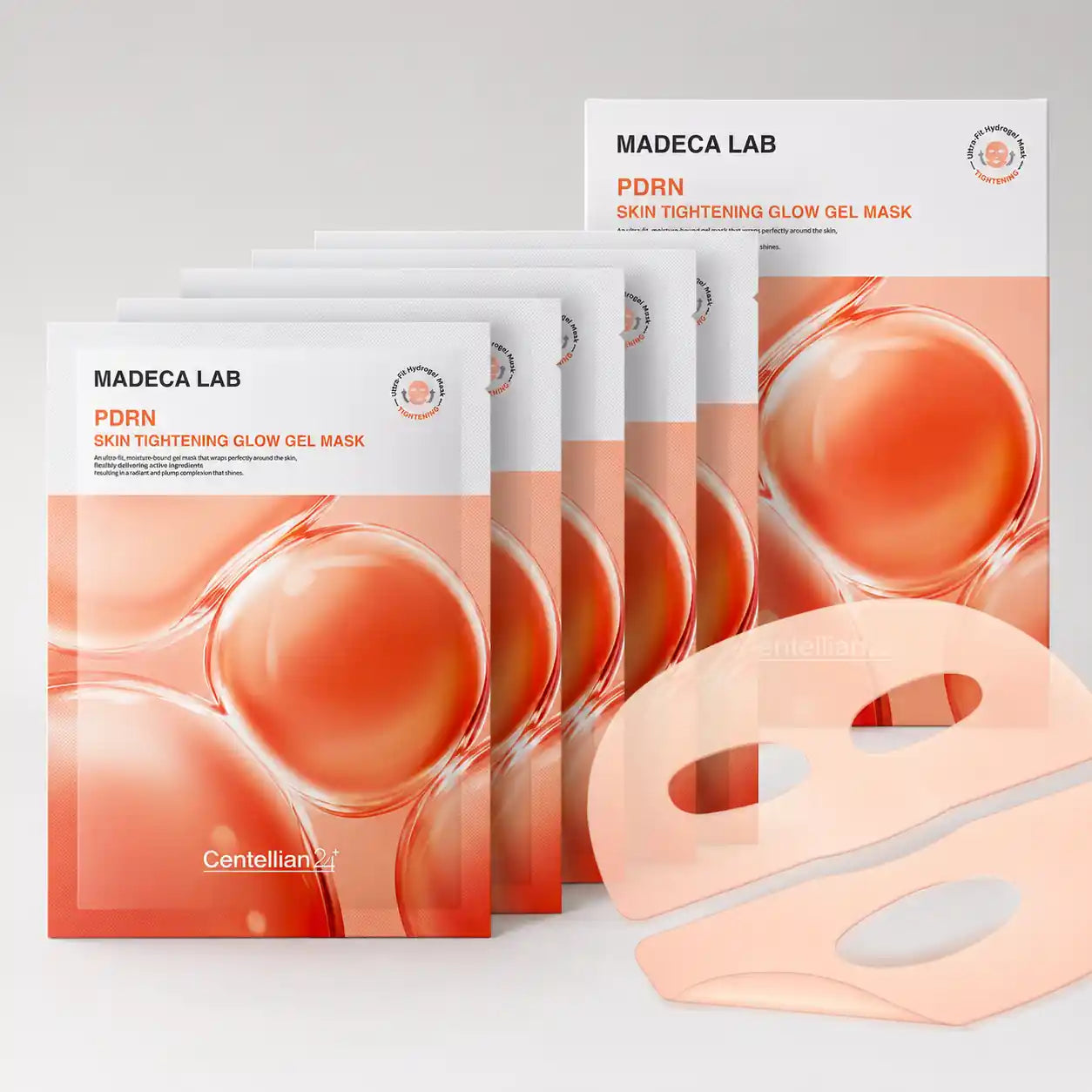 Centellian24 PDRN Glow Gel Mask sheet unfolded