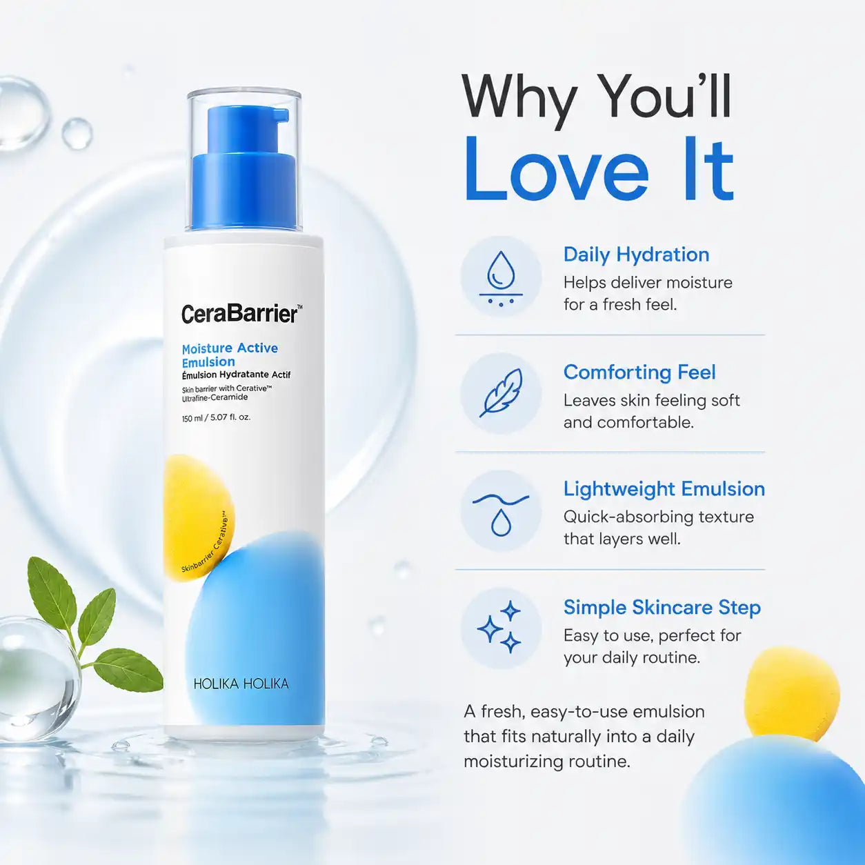 Holika Holika Cerabarrier Moisture Emulsion 150ml