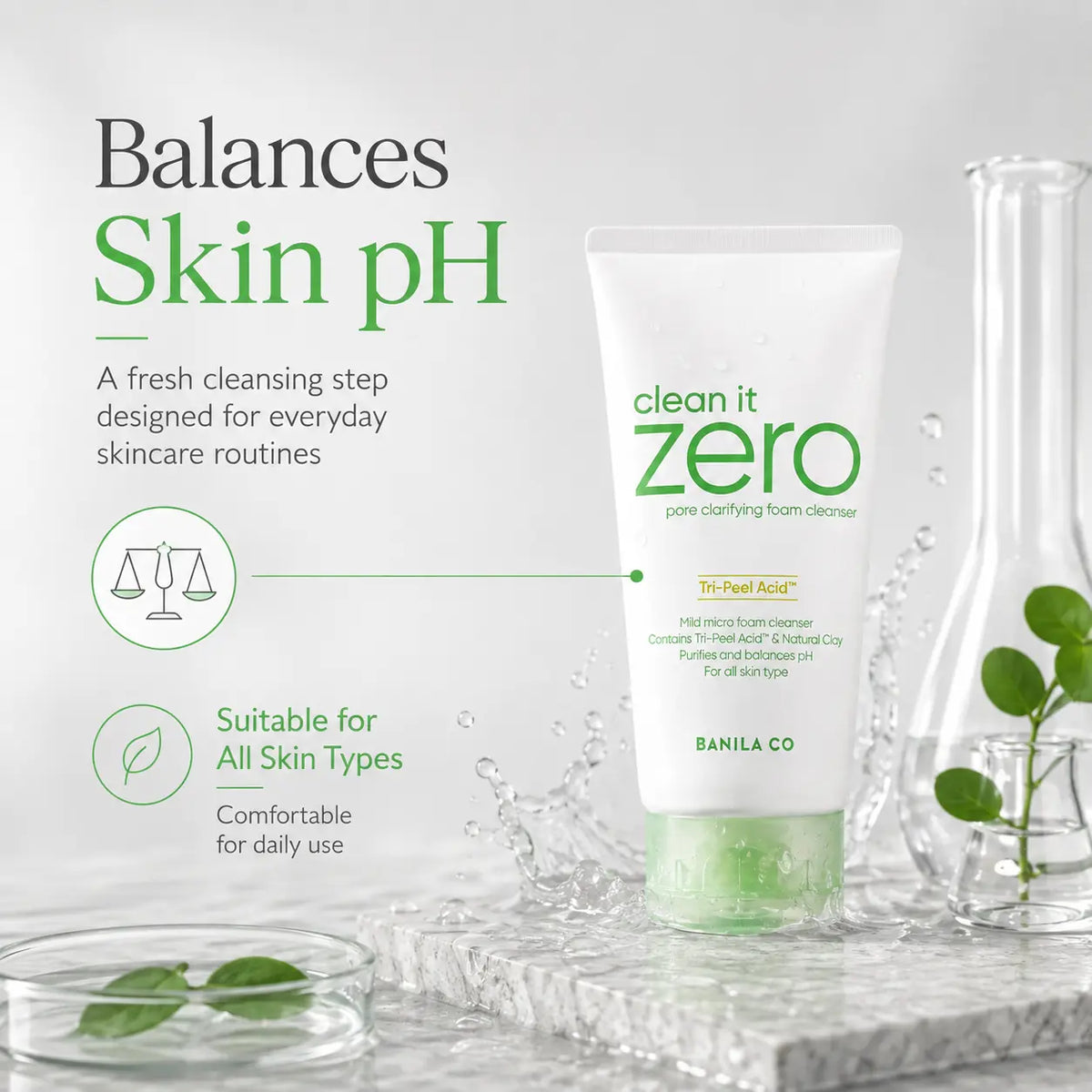 Banila Co Clean It Zero Foam Cleanser Pore Clarifying 150ml