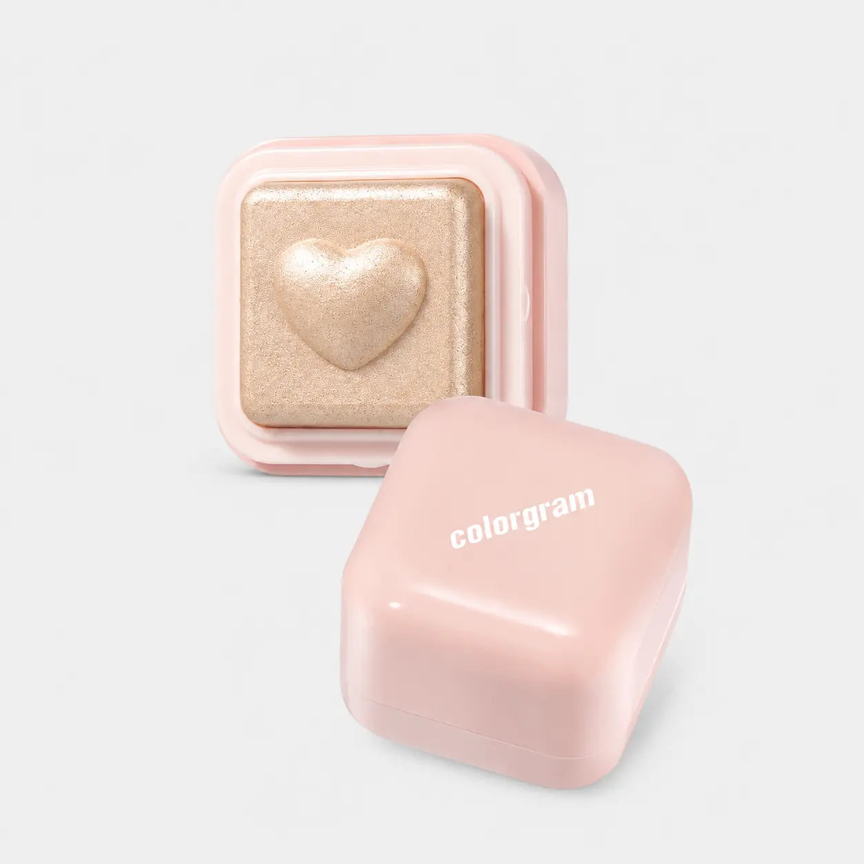 Colorgram Milk Bling Heartlighter Peach Heart compact