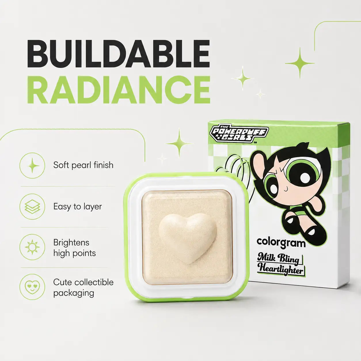 Colorgram Milk Bling Heartlighter 07 Buttercup Ivory