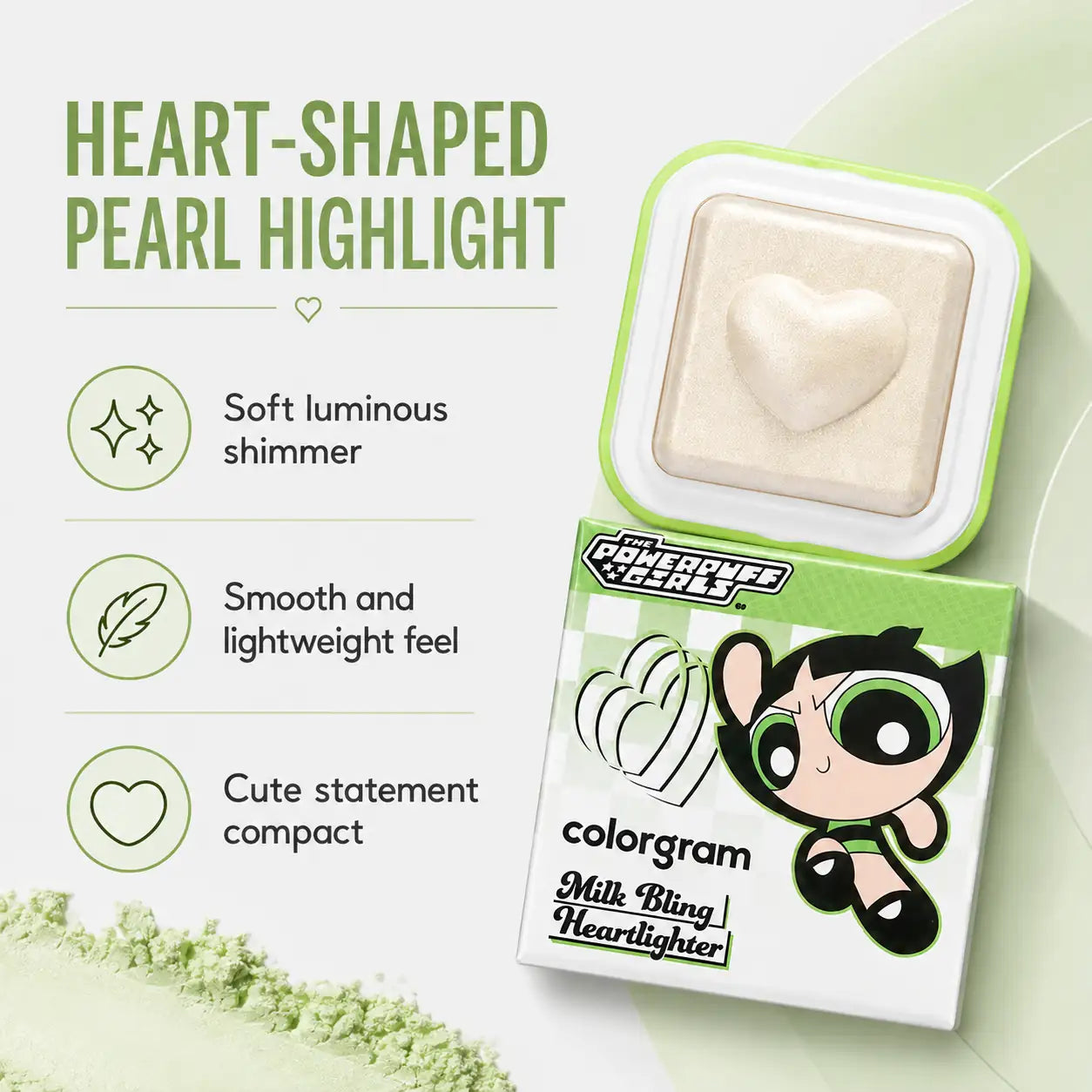 Colorgram Milk Bling Heartlighter 07 Buttercup Ivory