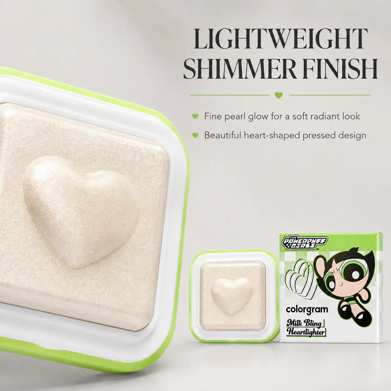 Colorgram Milk Bling Heartlighter 07 Buttercup Ivory