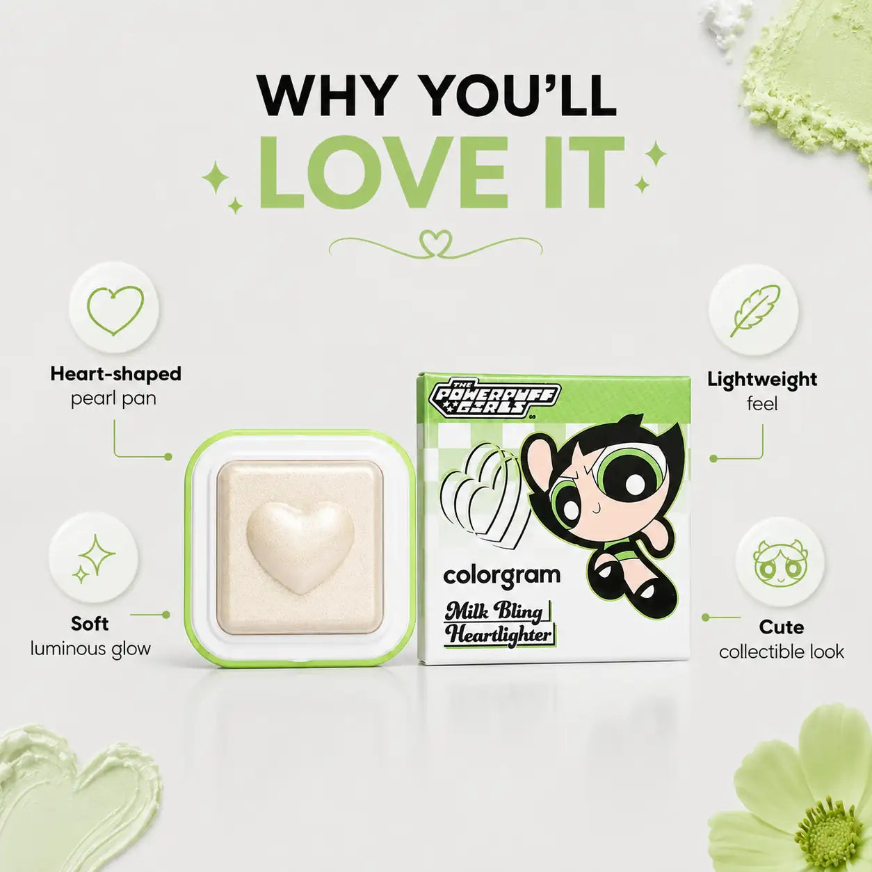 Colorgram Milk Bling Heartlighter 07 Buttercup Ivory