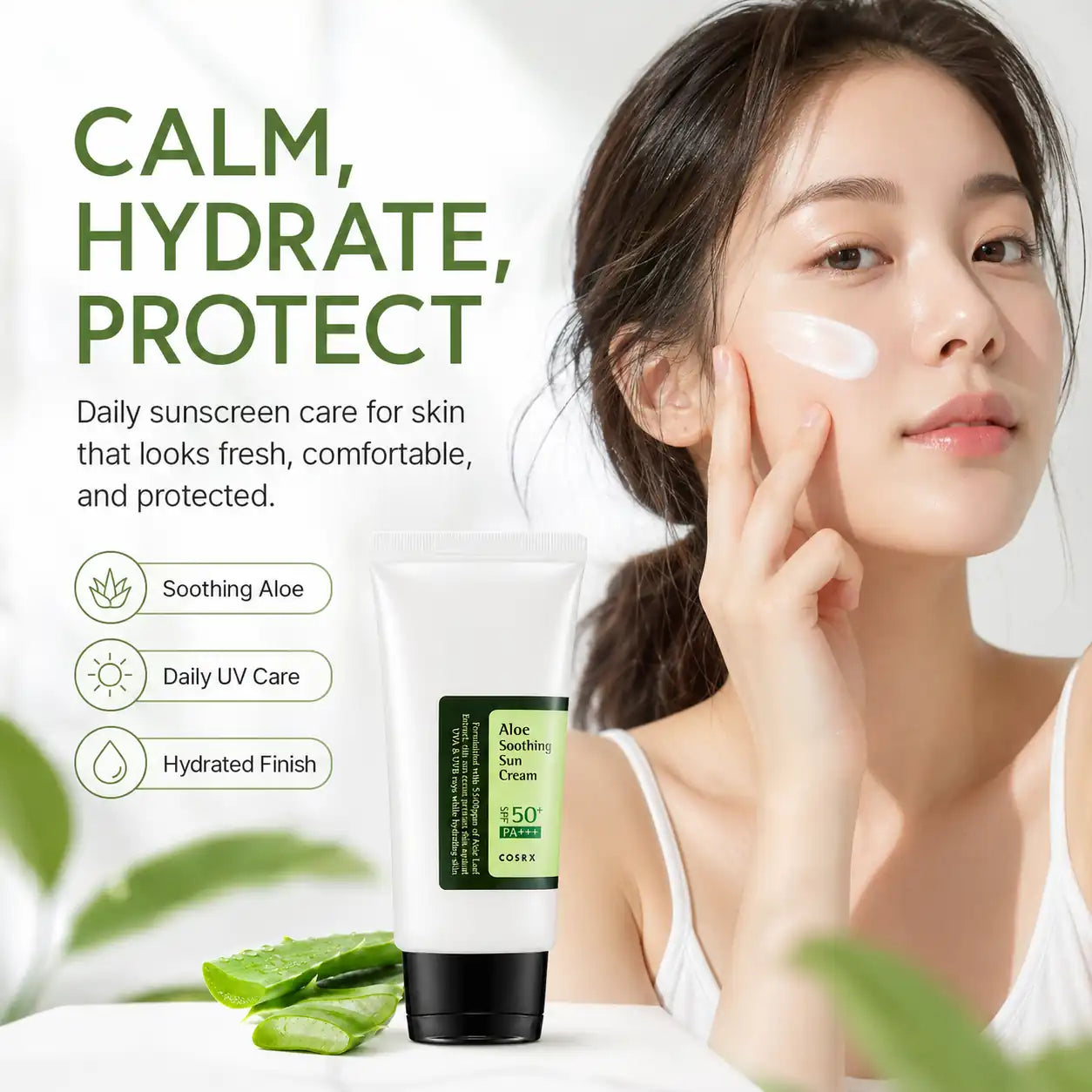 COSRX Aloe Soothing Sun Cream SPF50 50ml