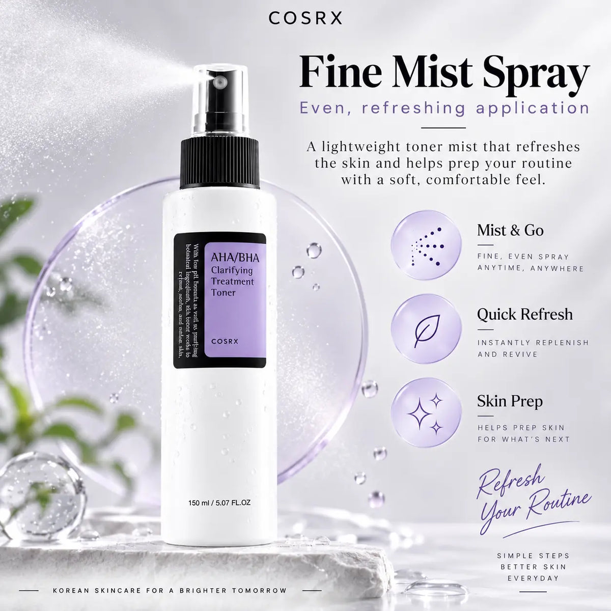 COSRX AHA/BHA Clarifying care Toner 150ml