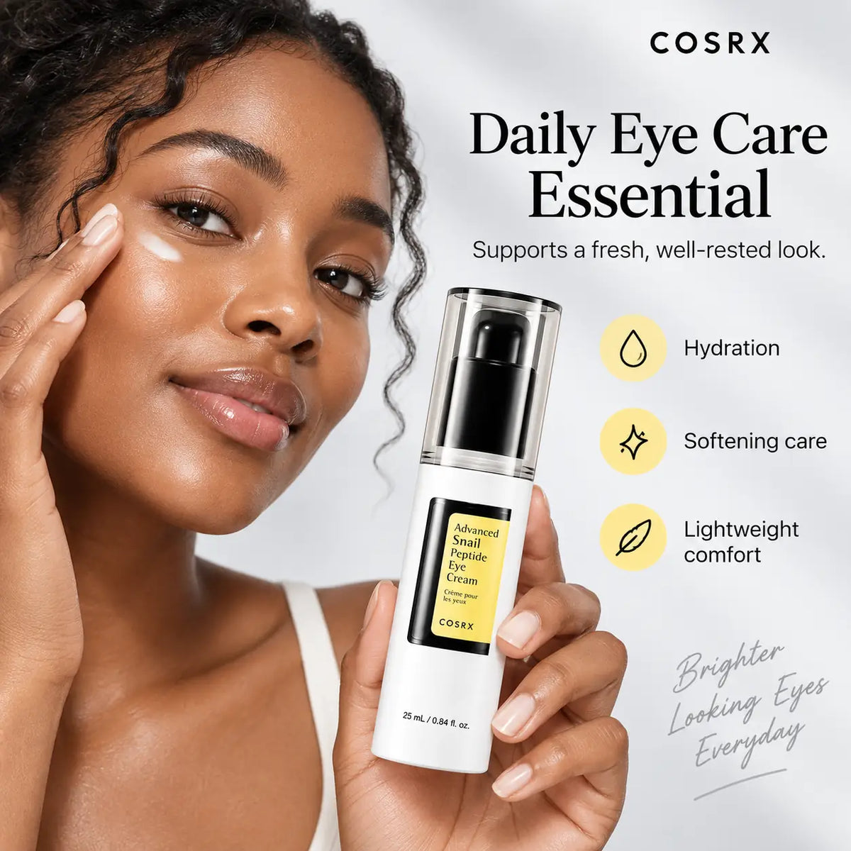 COSRX Advanced Snail Peptide Eye Cream Nail Polish Nail Color 25ml