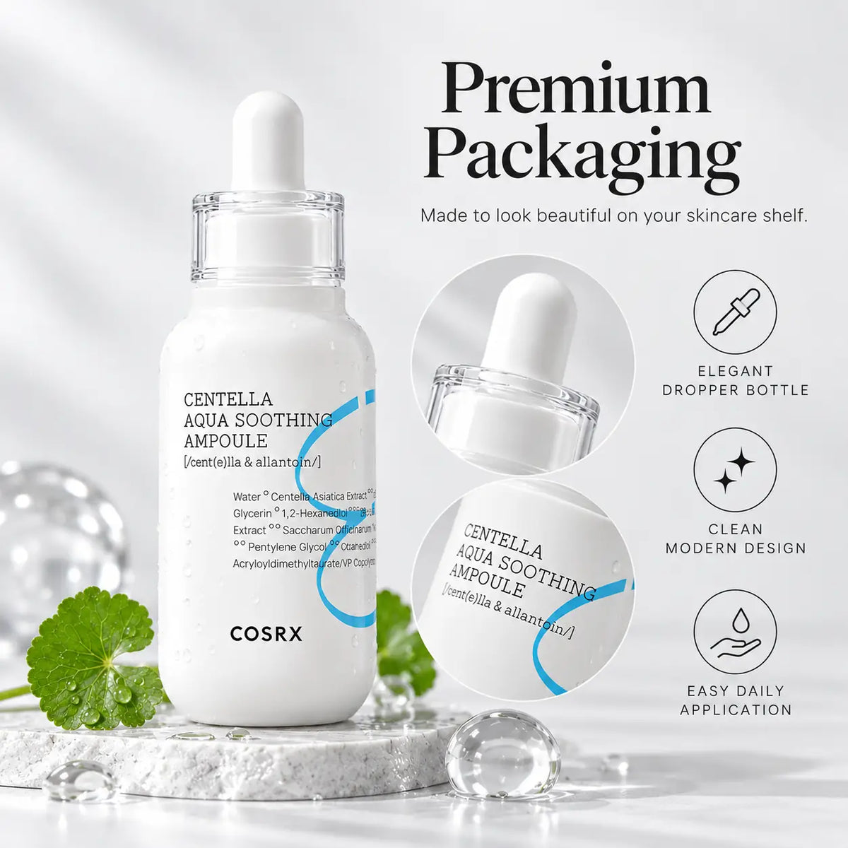 COSRX Hydrium Centella Aqua Soothing Ampoule 40ml