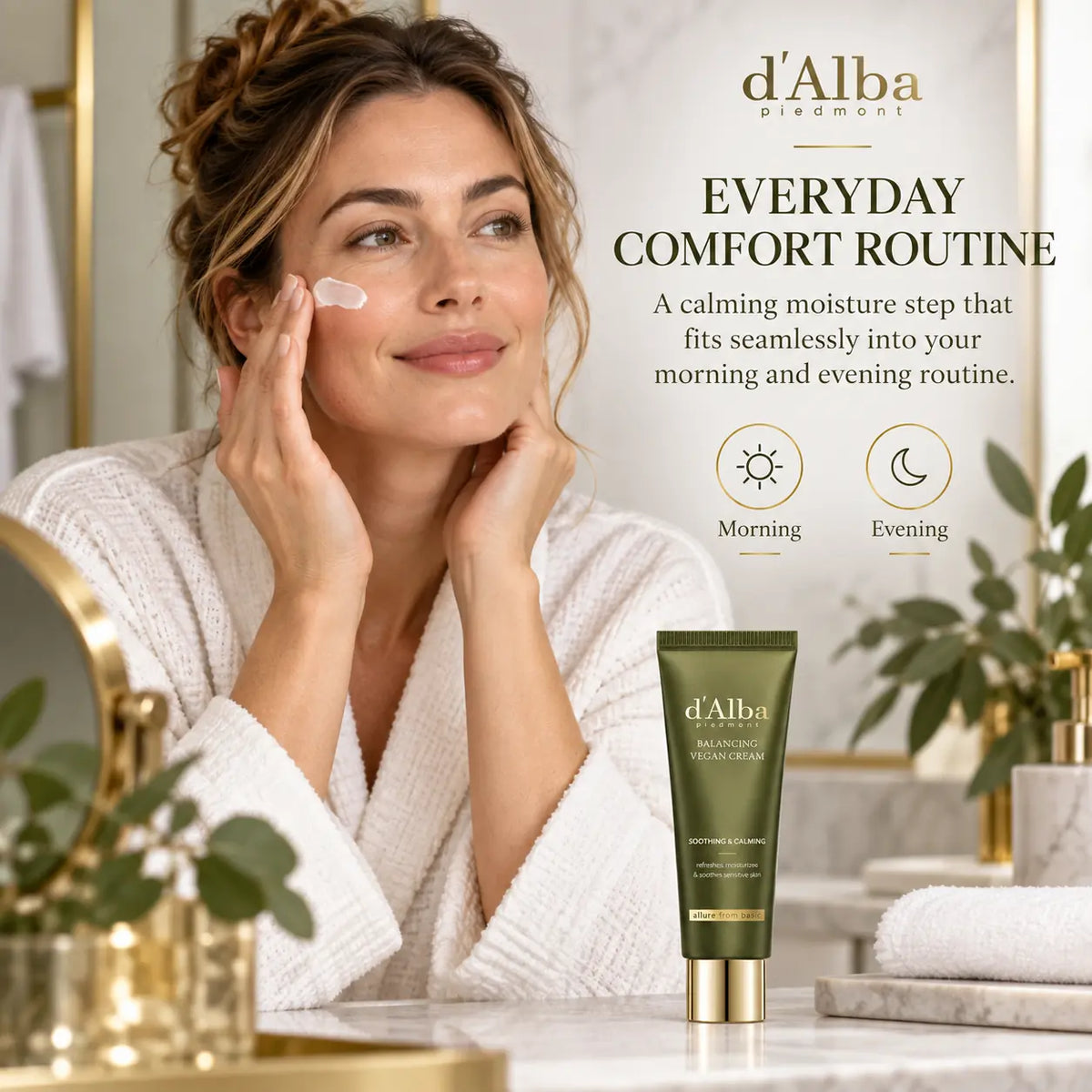 d'Alba Mild Skin Balancing Vegan Cream 55ml