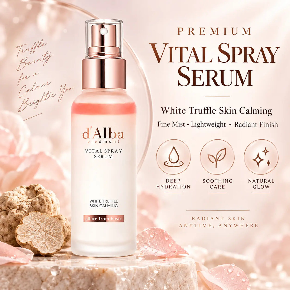 d'Alba White Truffle Vital Spray Serum 100ml