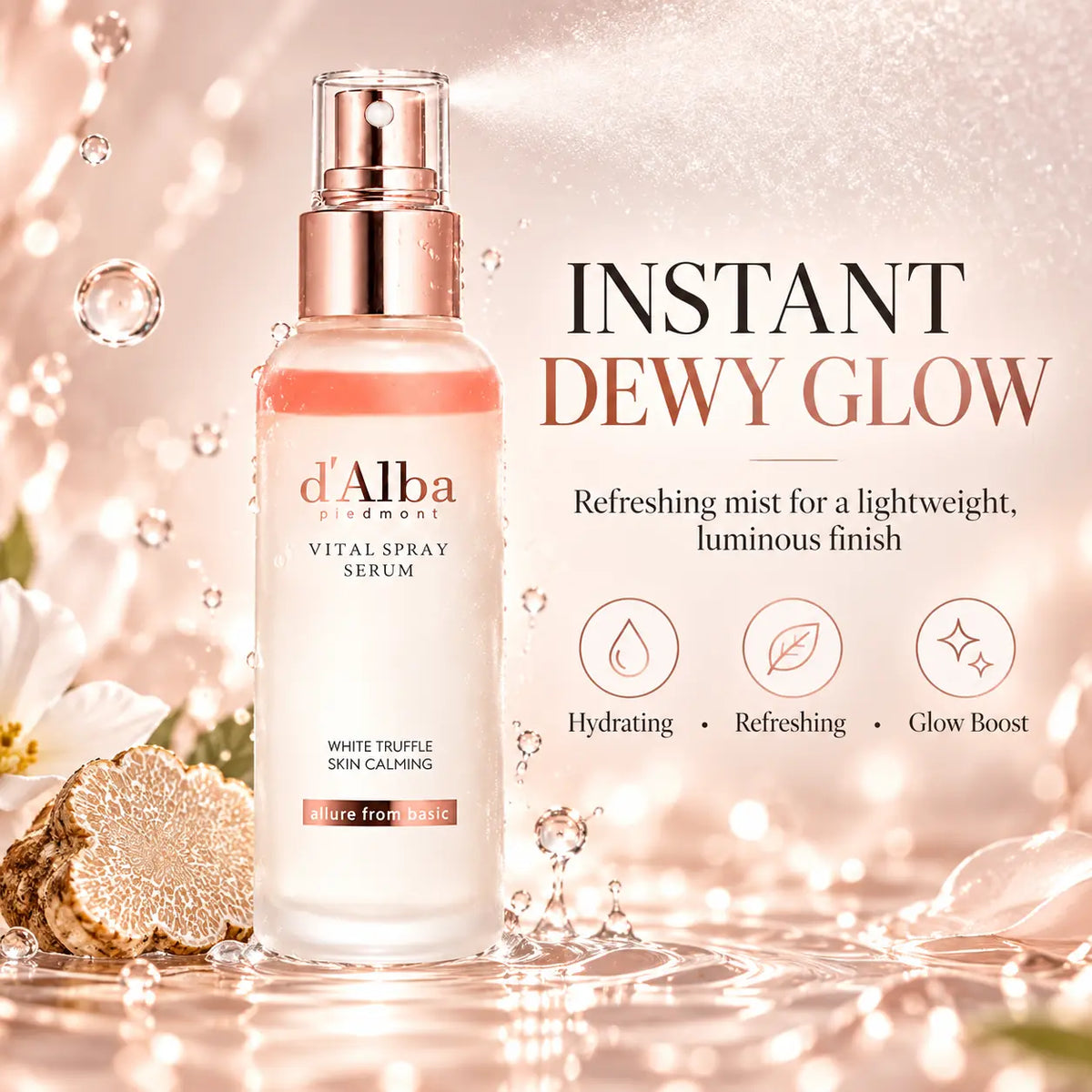 d'Alba White Truffle Vital Spray Serum 100ml