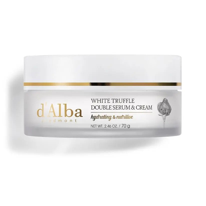 [d'Alba] White Truffle Double Serum & Cream 70g - Enrapturecosmetics