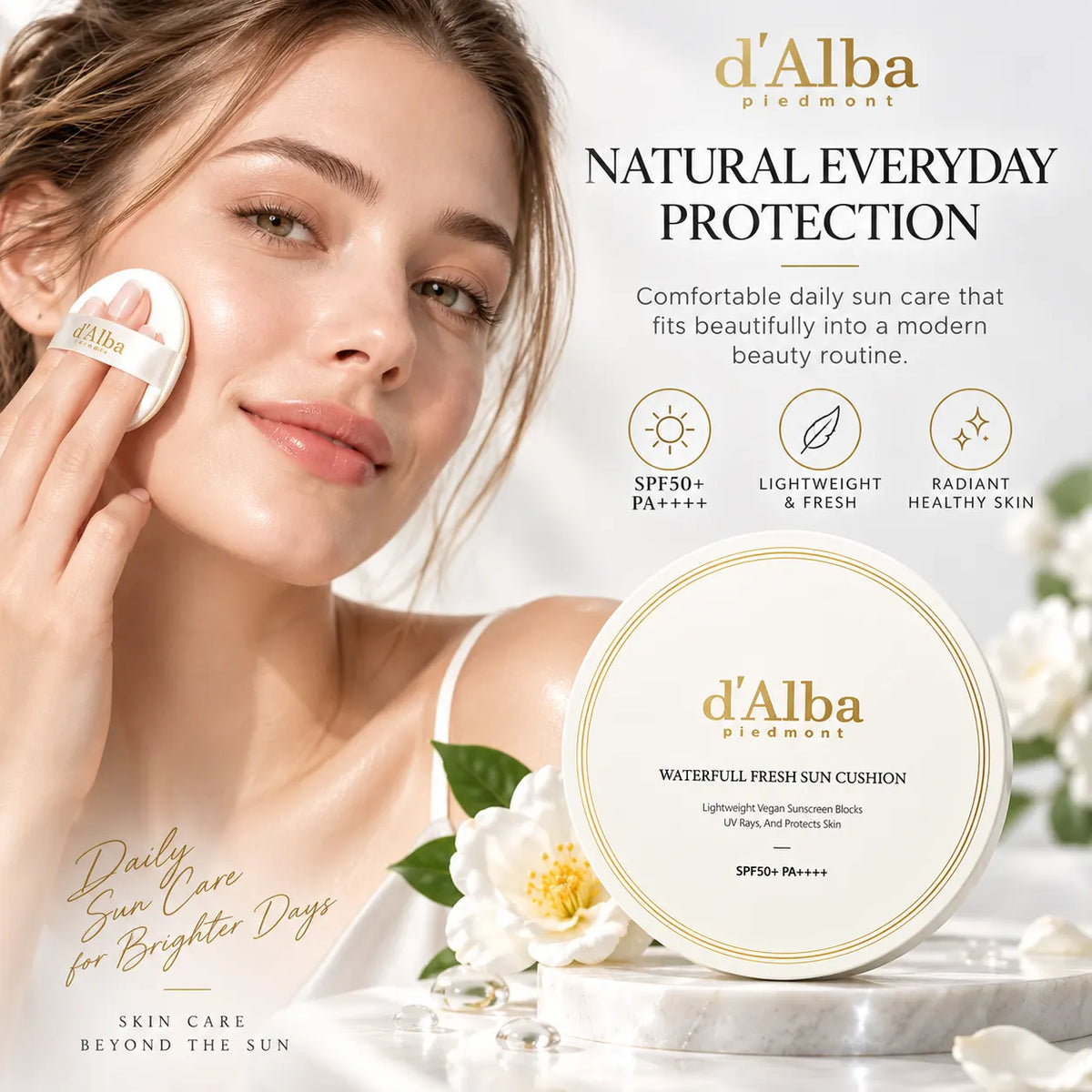 d'Alba Waterfull Fresh Sun Cushion 25g